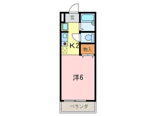 ジュネス仁川の物件間取画像